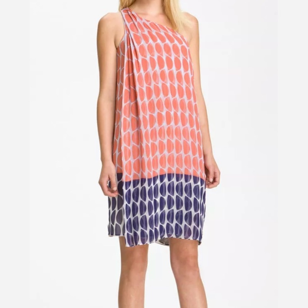 Diane Von Furstenberg Liluye One shoulder dress!